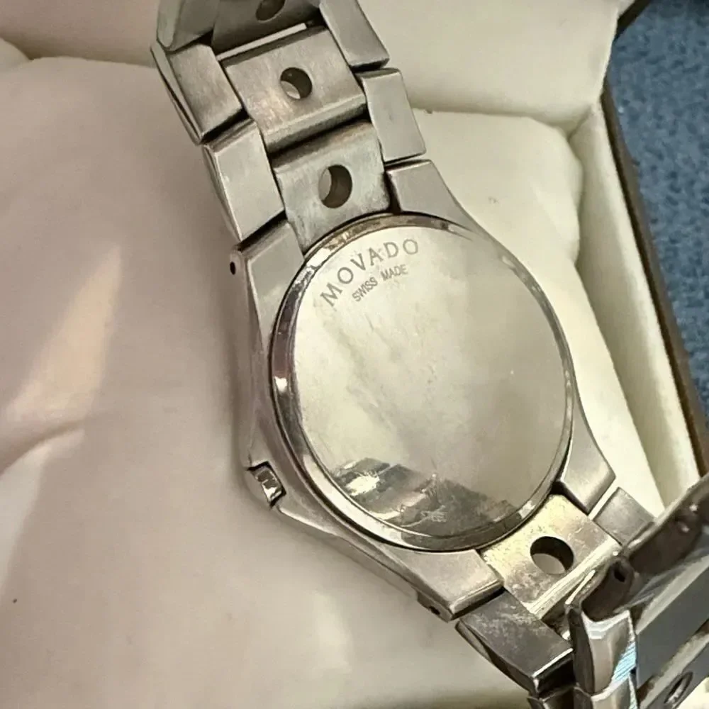 Men's Valeto Museum Stainless Steel Black dial quartz watch